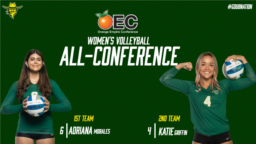 W Volleyball: Morales and Griffin Named to the ALL-OEC Squad
