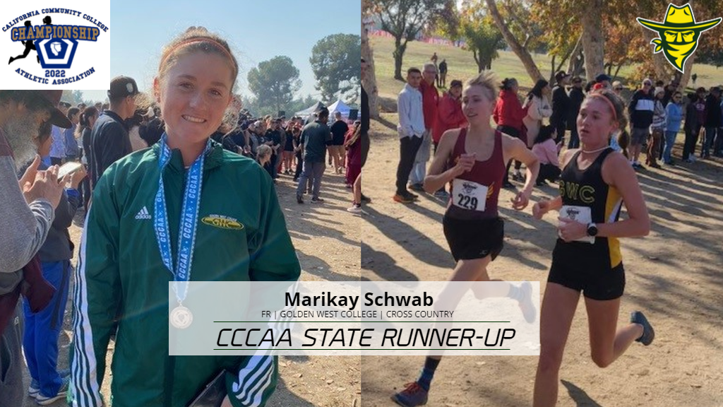 Cross Country: Schwab is CCCAA State Runner-up
